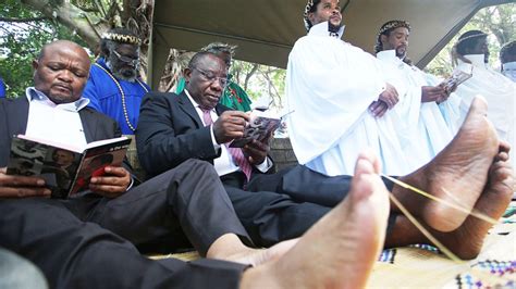 Ramaphosa Asks Shembe Church To Pray For Anc