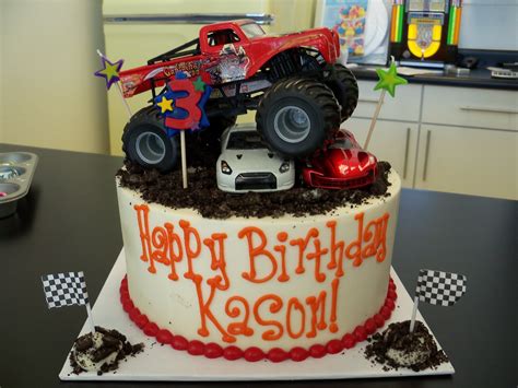 Monster Truck Cakes – Decoration Ideas | Little Birthday Cakes