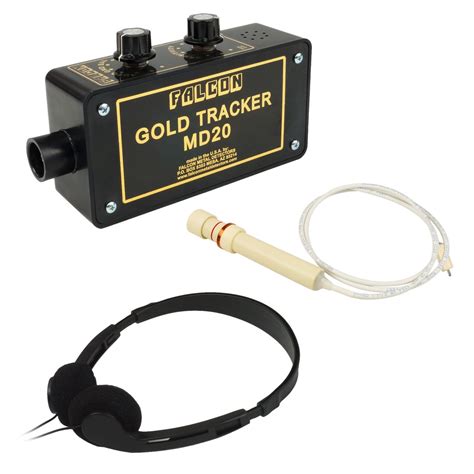 1x(md1008a underground metal detector gold detectors treasure hunter tracker nj. Falcon Gold Tracker MD20 Metal Detector 300kHz Probe with ...