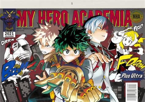 『僕のヒーローアカデミア』コミックカレンダー2021／堀越 耕平 集英社コミック公式 S Manga