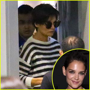 Katie Holmes Debuts Pixie Haircut Katie Holmes Just Jared Celebrity News And Gossip
