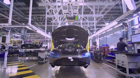 Car Factory Aston Martin Vantage Rapide Amr Assembly Line Youtube