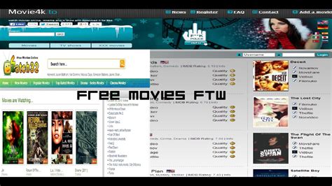 Movies, tv series and even the full version of pro games for your android, iphone and windows pc are hosted on this website. 2 Great Websites To Watch Free Movies and TV Shows - YouTube