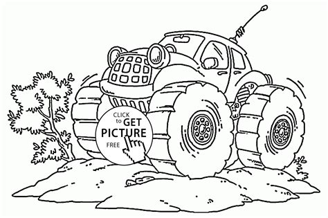 Find the best monster truck coloring pages pdf for kids for adults print all the best 37 monster truck coloring pages printables for free from our coloring book. Monster Truck with Antennas coloring page for kids ...