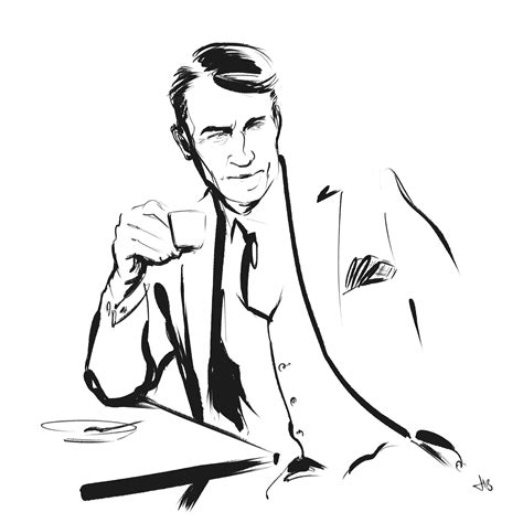 Mens White Suit Black And White Suit Suit Drawing Line Drawing
