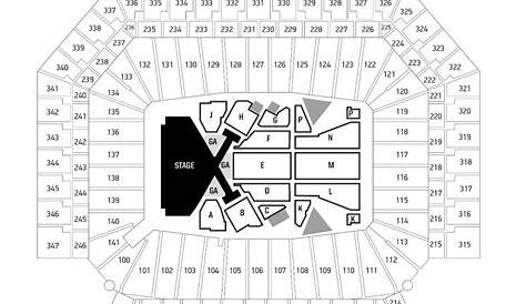 ford field seating chart taylor swift