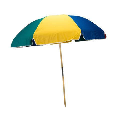 Beach Umbrella With Wood Pole Frankford Umbrellas Sku Umb K