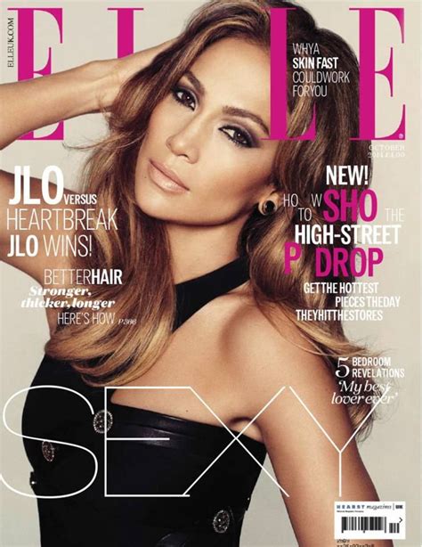 Jennifer Lopez Elle Uk October 2014