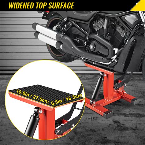 Vevor Motorcycle Dirt Bike Lift Stand 400 Lbs Heavy Duty Motorcycle