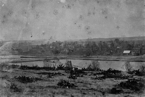 Photograph Taken During The Second Battle Of Fredericksburg Showing