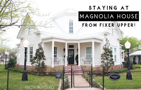 Stay At The Magnolia House From Fixer Upper Magnolia Homes Fixer