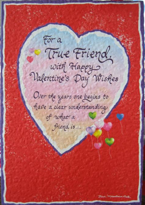 Best Friend Valentine Day Card. Valentine Card ... Valentine's day isn't just about celebrating with a romantic partner.