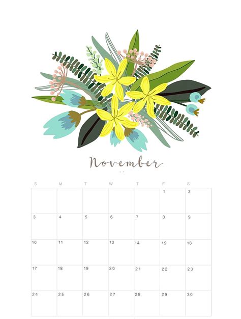 Floral November 2019 Calendar Cute Pink Designs Hd Phone Wallpaper Pxfuel