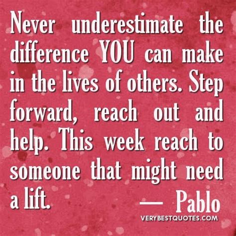 Tp4friends Quotations About Helping And Making A Difference