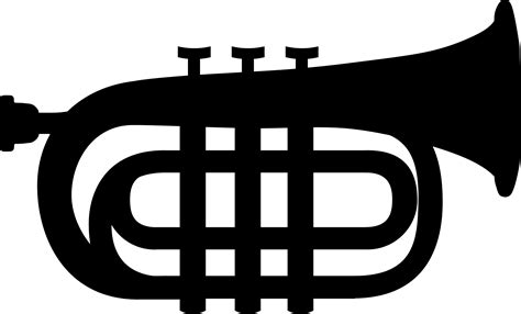 Clipart trumpet icon image #37323