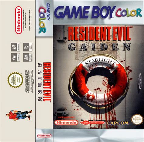 Solo Una Partida Mas Resident Evil Gaiden Game Boy Color Cassette Cover