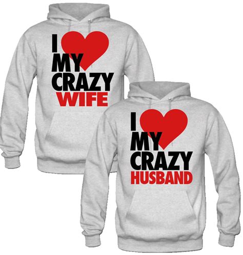I Love My Crazy Boyfriend I Love My Crazy Girl Friend Designed Couple