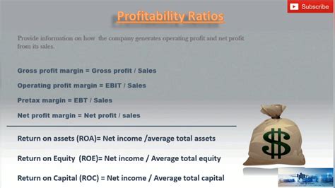 Profitability Ratios Youtube