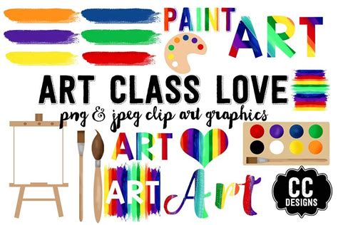 Art Class Love Graphic Text Word Art Design Art Classes Clip Art