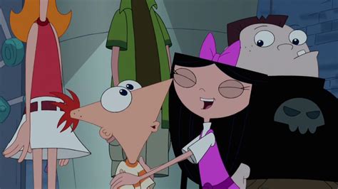 Image Isabella And Phineas After Their First Kiss Phineas And