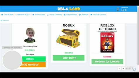 Rblxland Earn Free Robux Youtube