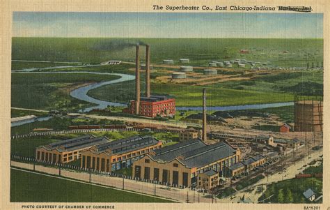 East of chicago warren indiana. The Superheater Company, 1938 - East Chicago, Indiana | Flickr