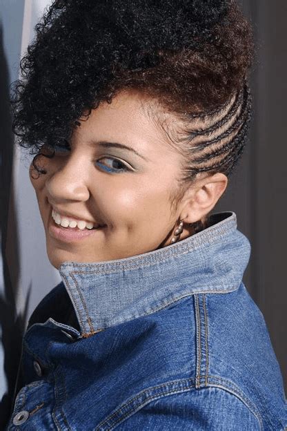 Hottest Natural Hair Braids Styles For Black Women In 2015