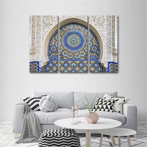 Moroccan Tile Wall Art Photography Tile Wall Art Oversized Art