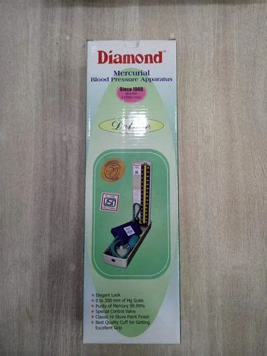 Upto 300 Manual Bp Apparatus Mercurial Diamond Deluxe For Hospital 0