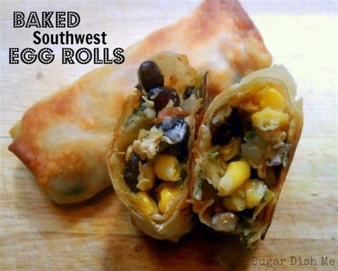 Yield about 2 dozen egg rolls. Baked Southwest Egg Rolls | Recipe (With images ...