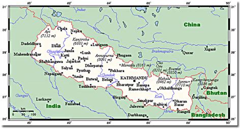 Geografía De Nepal Con Viaje Por Nepal