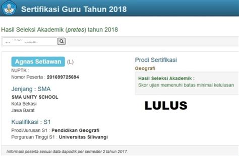 See more of cara cek brim 2018 lulus atau tidak on facebook. Update Cek Hasil Pretes PPG 2018 Gelombang 2 ...