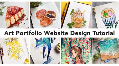 Are you trying to land yourself a new job or show it to an agency? Do It Yourself - Tutorials - How I Created My Art Portfolio Website - Art Portfolio Tutorial ...