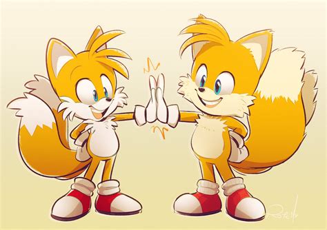 Movie Tails And Classic Tails Sonic The Hedgehog Wallpaper 44360896