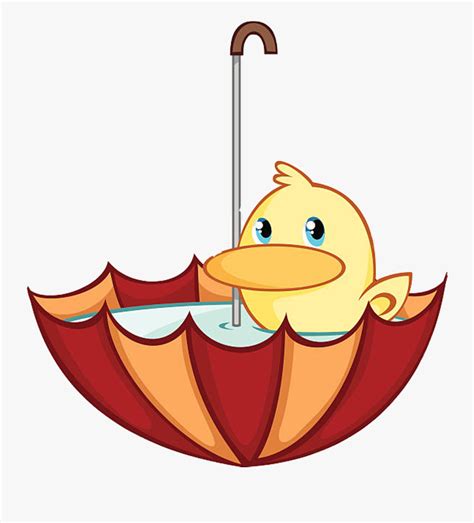 Rain Sticker Duck Umbrella Dbanta2018 Freetoedit Cartoon Duck With