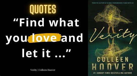 Verity Quotes By Colleen Hoover Youtube