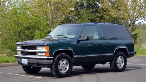 Ebay Find 1995 Chevy Tahoe Two Door With 46697 Miles Hyundai