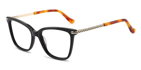 Anaya Square Black Glasses For Women Lensmart Online