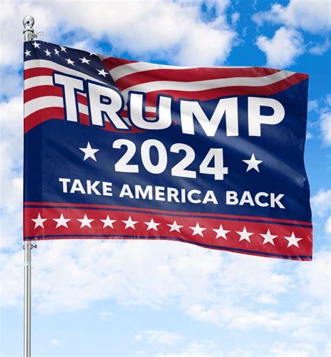 trump 2024 take america back house flag election day outdoor etsy