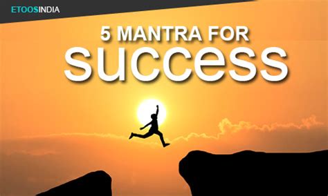 5 Mantras For Success