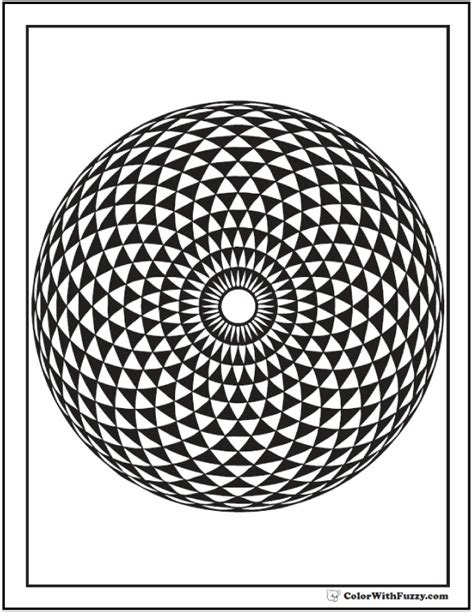 Free printable pattern coloring pages for adults and teens. 70+ Geometric Coloring Pages To Print And Customize