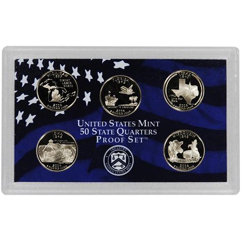 2004 United States Mint 50 State Quarters Proof Set Ebay
