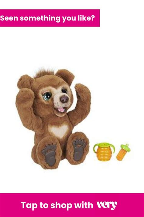 Furreal Cubby The Curious Bear Is An Adorable Interactive Plush Toy