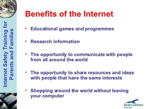 Despite the difference of opinion among the population, one thing can be said for certain, that is, the int. Internet Safety Keypoints Handout