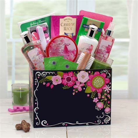 Exotic Getaway Spa T Box W Exotic Florals Lovely Gestures Llc