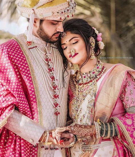 Stunning Coordinated Outfits For Their Wedding Day 😍💕 Indian Wedding Poses Wedding Dresses Men