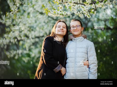 Mom And Daughter Embrace Hi Res Stock Photography And Images Alamy