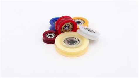 Customized Colorful Nylon Plastic Pulley Wheels 626 606 607 608zz