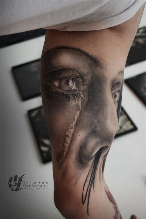Eye Tattoo Last Session Of This Sleeve Tattoos Eduardo Fernandes