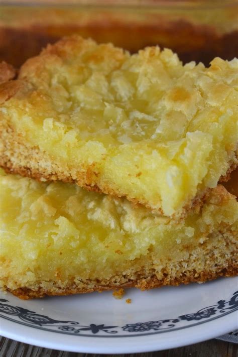Yellow Cake Mix Gooey Bars With 6 Ingredients These Old Cookbooks